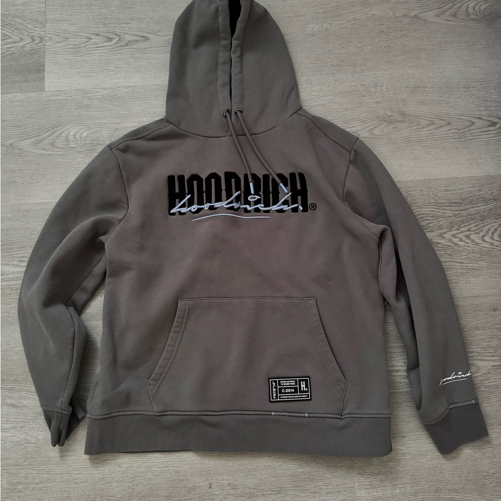 Hoodrich Men’s Gray Hoodie size large
